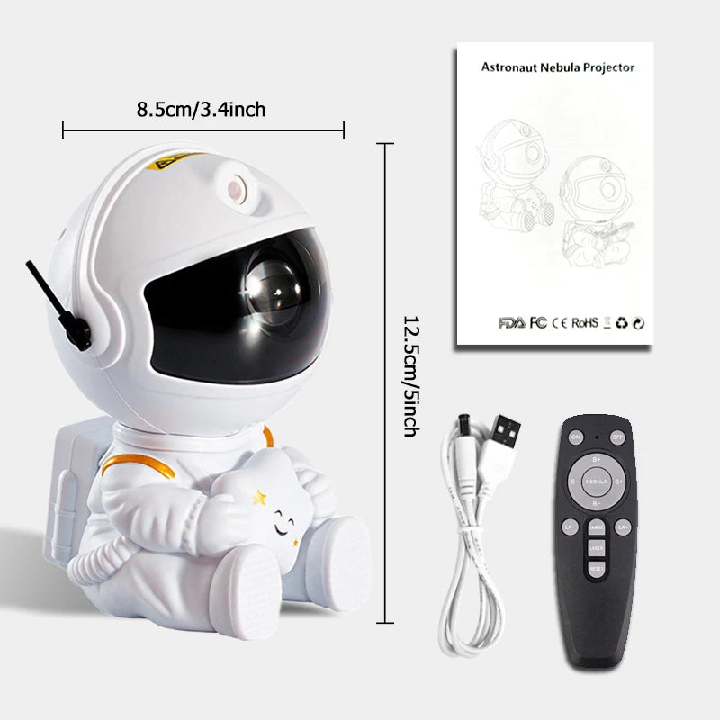 Galaxy Night Light Astronaut