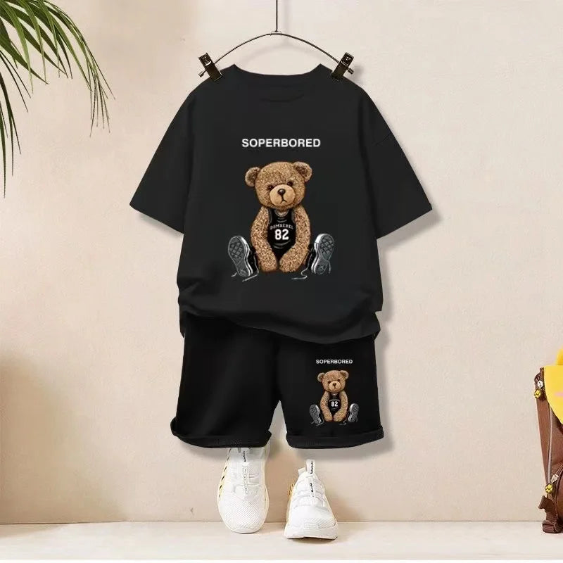 T-shirts and Shorts 2 Pieces Suit Kid Outfits