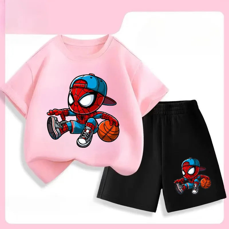 T Shirt Shorts Two Piece Set Disney