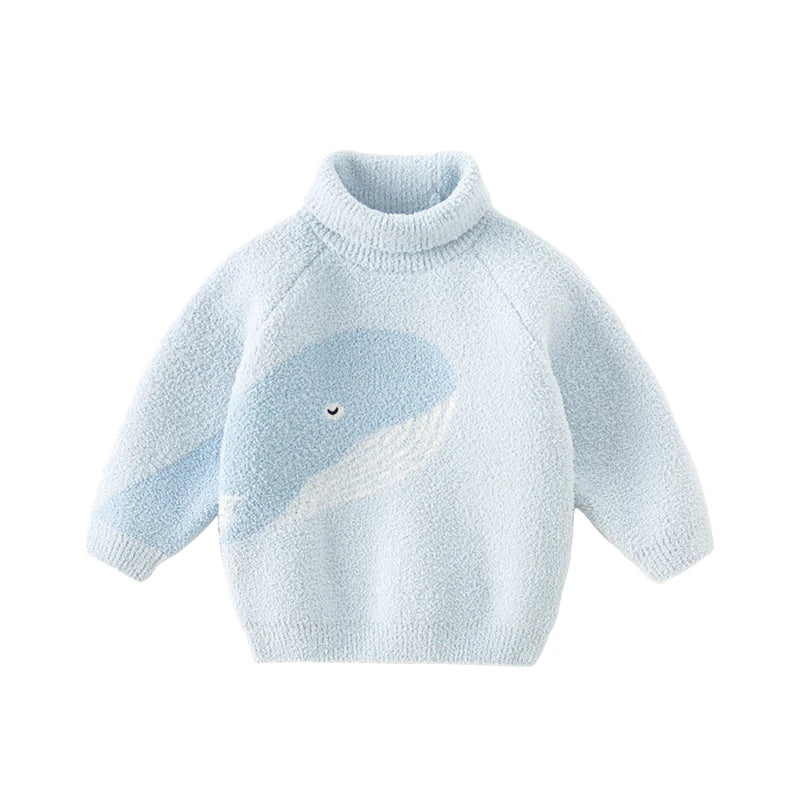 Dave Bella Cartoon Turtleneck