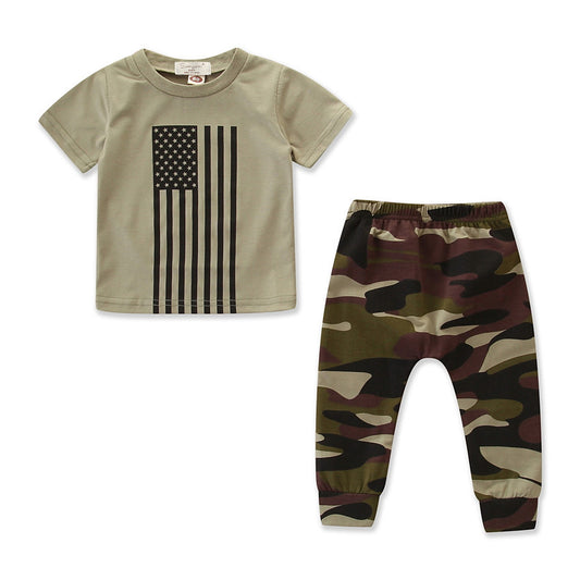 Flag Camouflage Suit