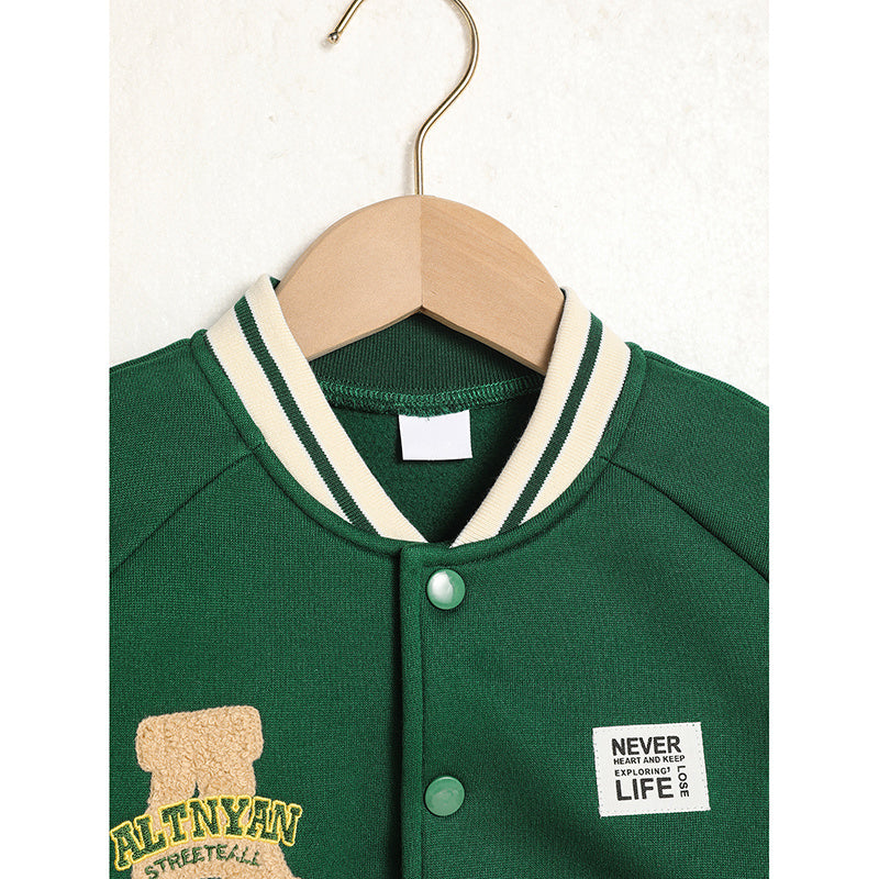 Jacket Baseball Collar Sports Casual Coat