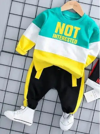 Fleece Children Hooded Outerwear Tops Pants 3PCS