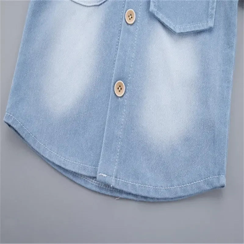 Casual Short Sleeve Shirt Shorts 2Pcs Set