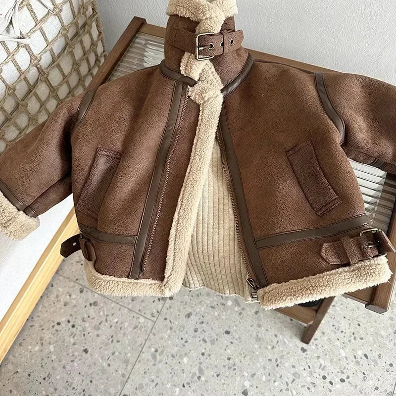 Cashmere Leather Jacket