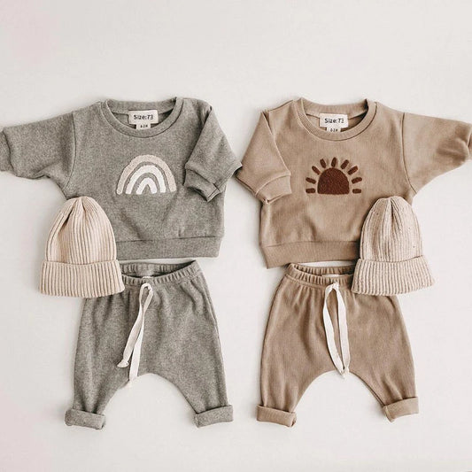 Unisex 2pcs Suit Outfits