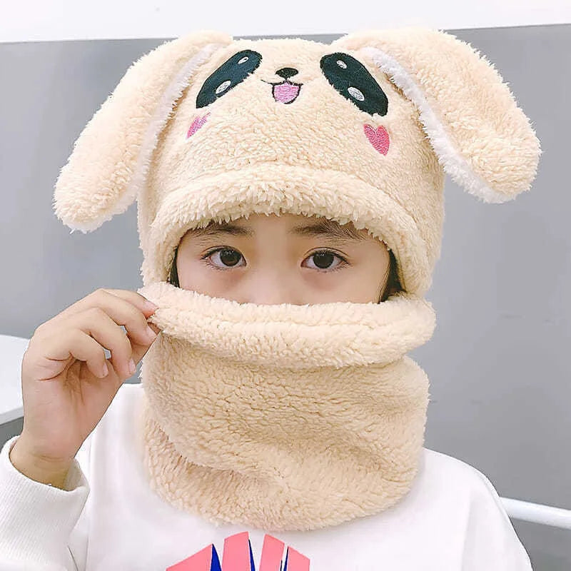 Winter Scarf Hat Children