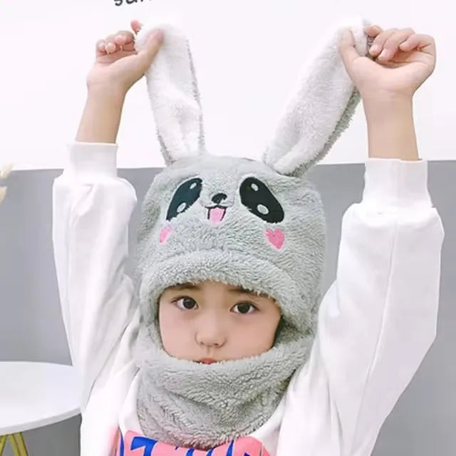 Winter Scarf Hat Children