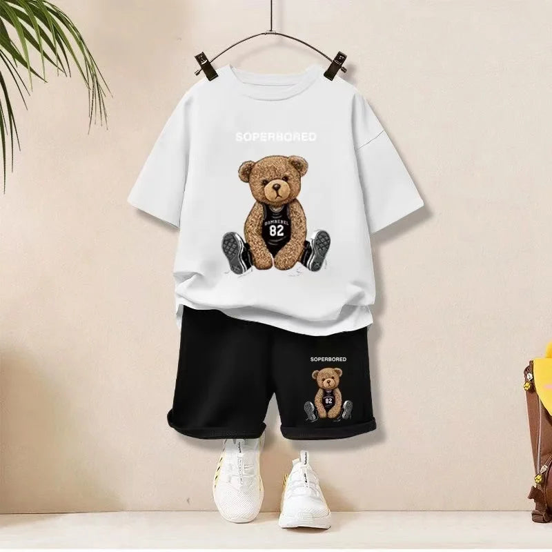 T-shirts and Shorts 2 Pieces Suit Kid Outfits