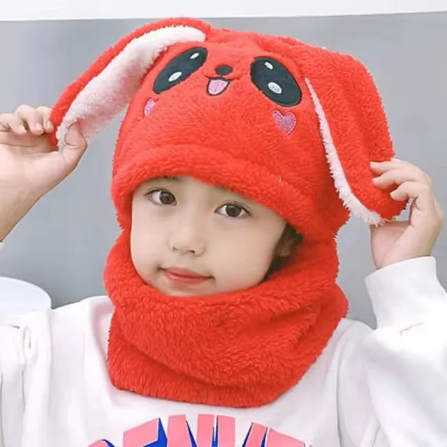 Winter Scarf Hat Children