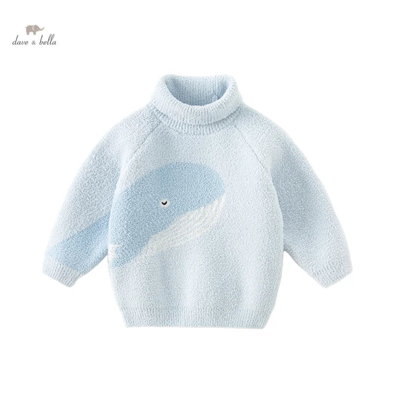Dave Bella Cartoon Turtleneck
