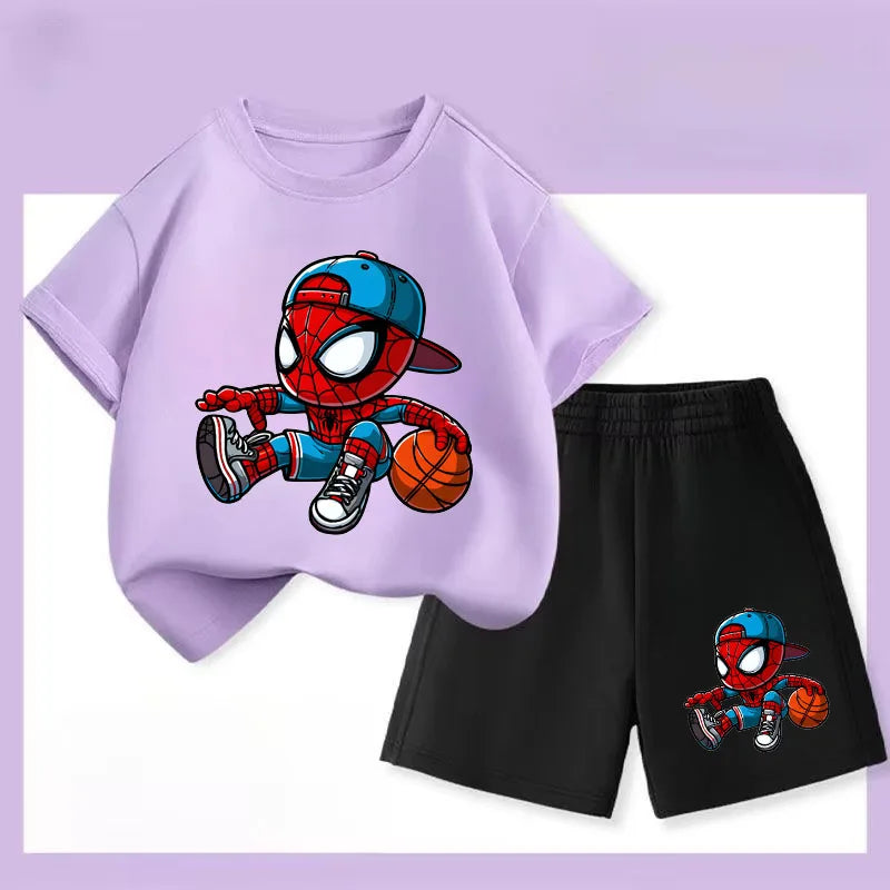 T Shirt Shorts Two Piece Set Disney