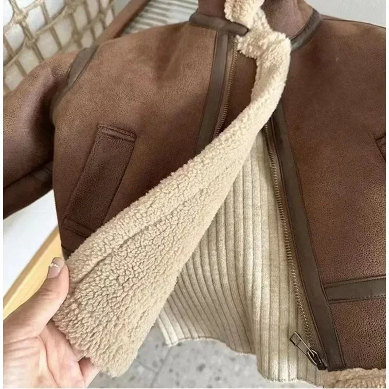 Cashmere Leather Jacket