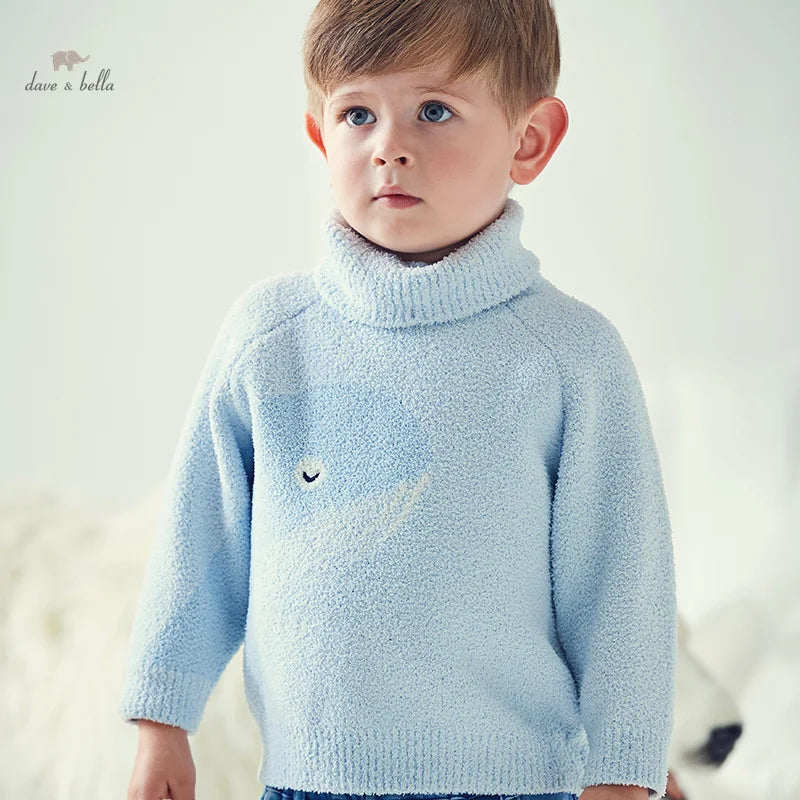 Dave Bella Cartoon Turtleneck