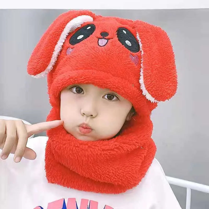 Winter Scarf Hat Children