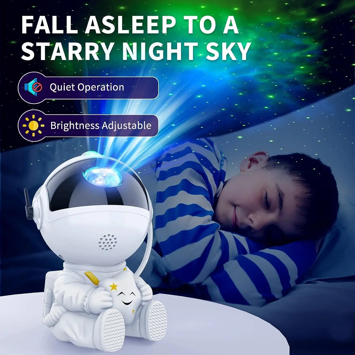 Galaxy Night Light Astronaut