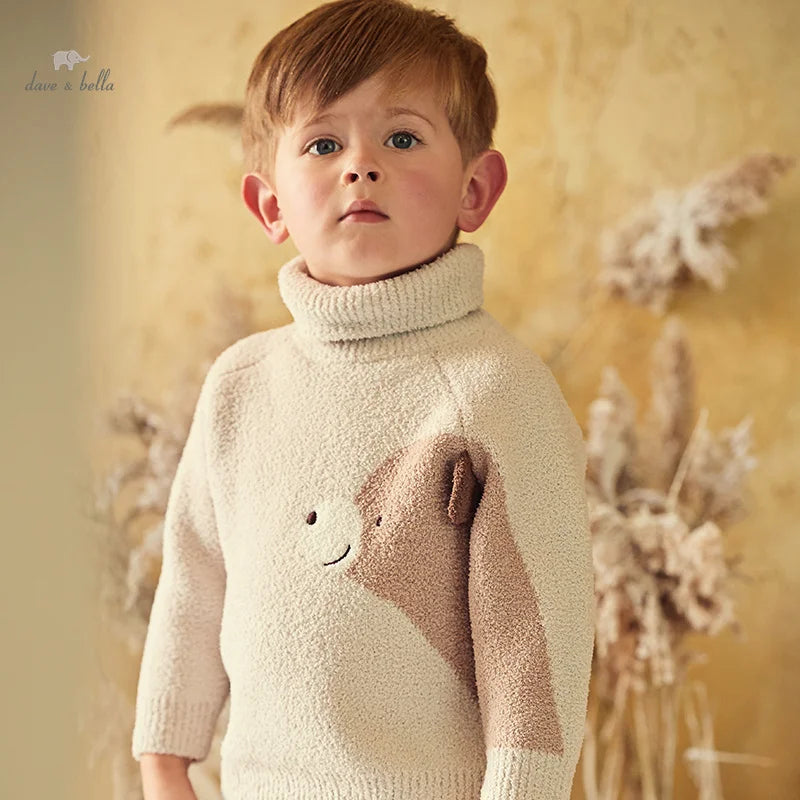 Dave Bella Cartoon Turtleneck