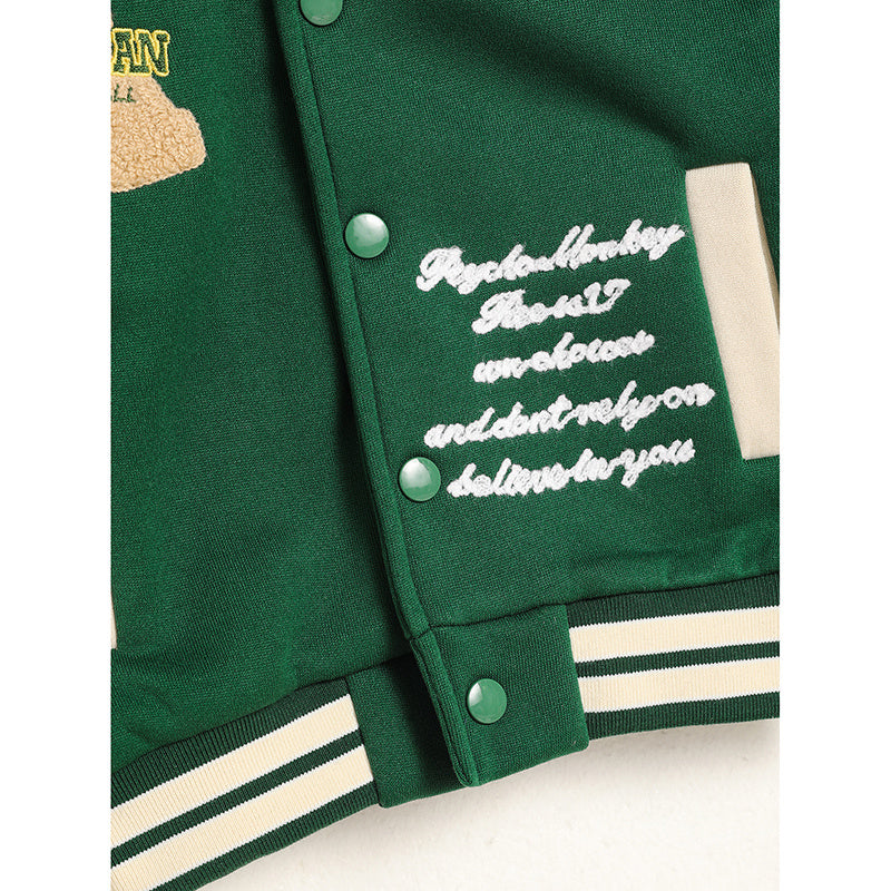 Jacket Baseball Collar Sports Casual Coat
