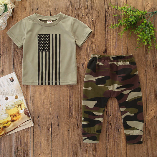 Flag Camouflage Suit